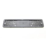 Suport numar inmatriculare INOX + finisaj CARBON, LPF 002 - imagine 2