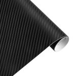 Folie colantare auto Carbon 3D Negru, 3,0m x 1,52m - imagine 2