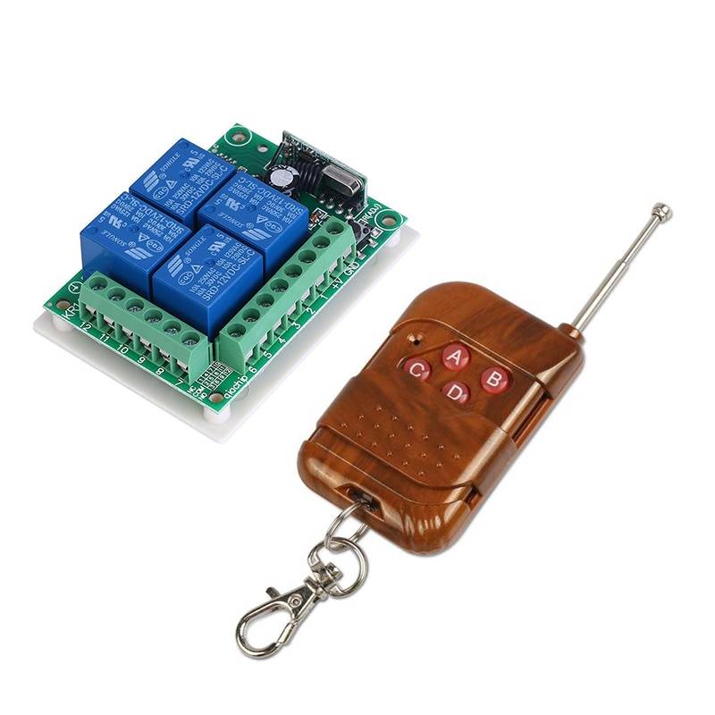 2db69537b6b48bcc2b85518db0757175.jpeg Kit Telecomanda + Receptor cu 4 canale pentru automatizari (tip1) - imagine 1
