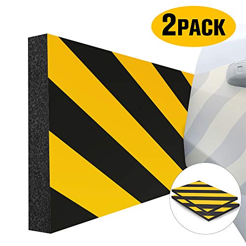 41c5WMKJY9L.jpg Set 2 placi de protectie coliziune portiera auto pentru garaje sau parcari, 50 x 10 cm - imagine 1