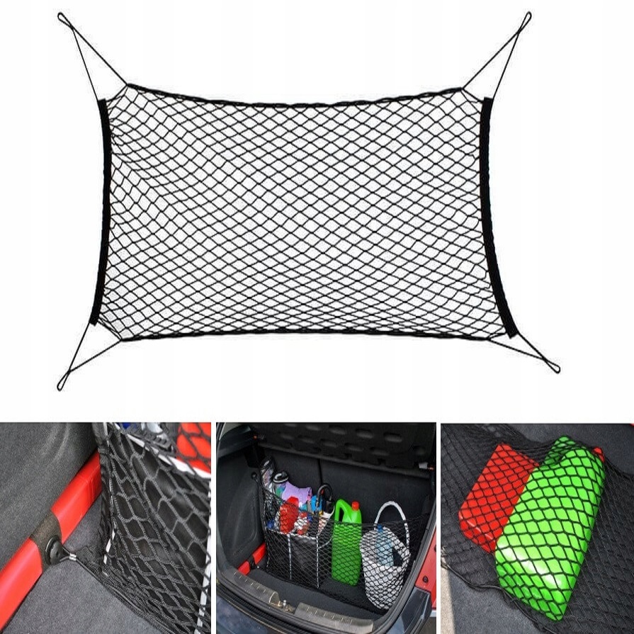 48b10656419e893a97d44d2edc35.jpg Plasa de bagaje elastica cu suporti de montaj, dimensiune 100 x 40 cm - imagine 1