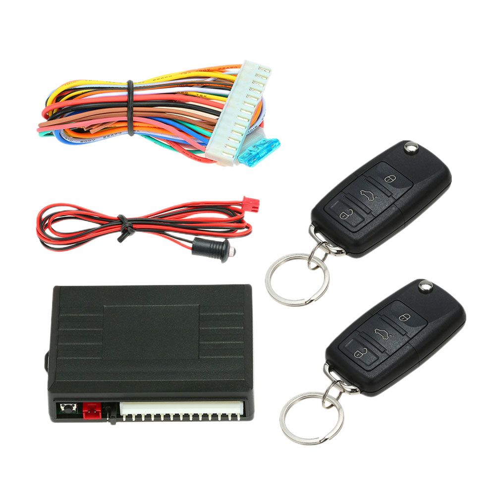 6732760157.jpg Modul inchidere centralizata cu telecomanda model VW, SKODA si iesire pentru sirena - imagine 1