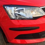 Set 2 bandouri de protectie bara, culoare Negru, finisaj Carbon