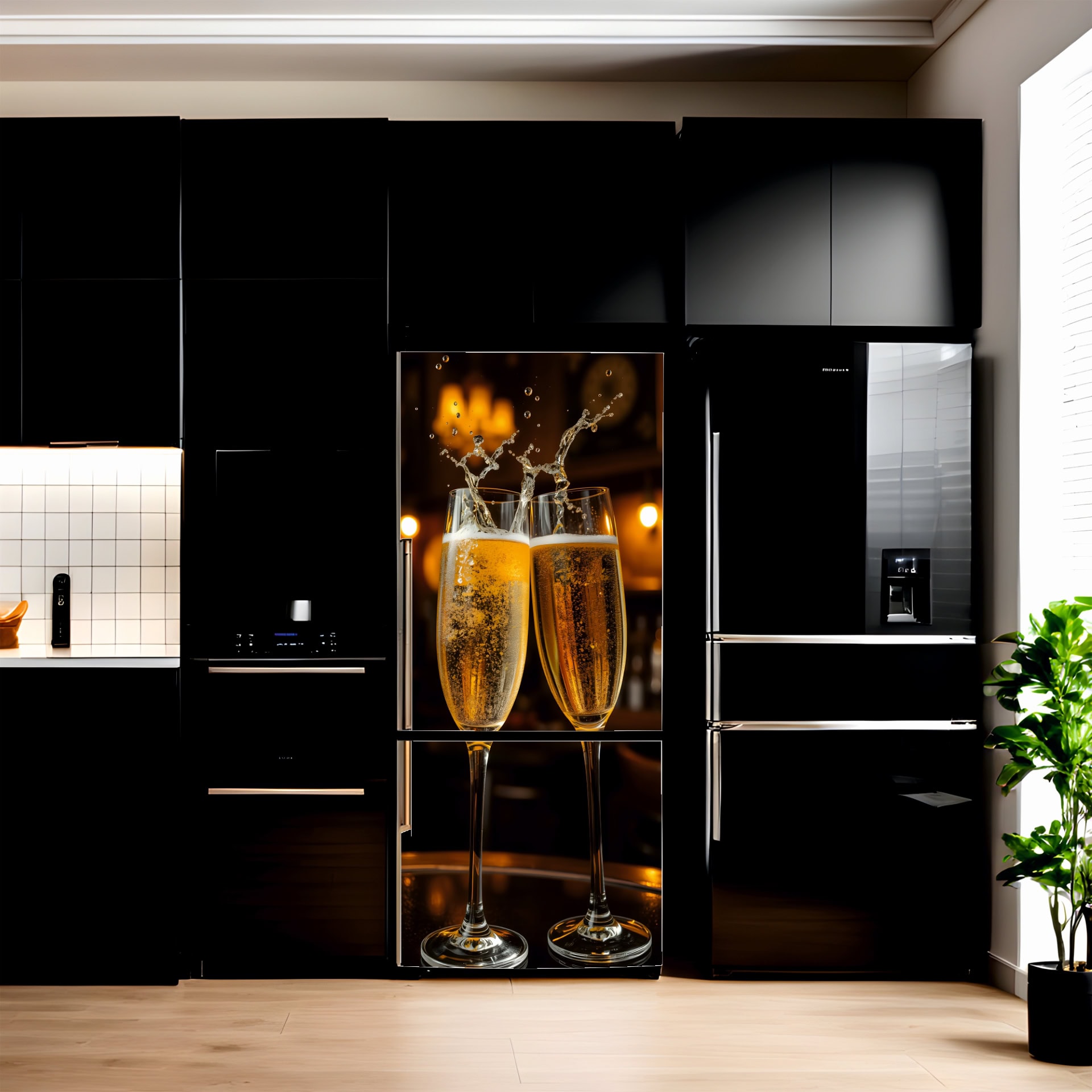 AVX-FR32.jpg Folie imprimata color pentru decor Frigider, dimensiune 200 x 90cm, model: AVX-FR32 - imagine 1