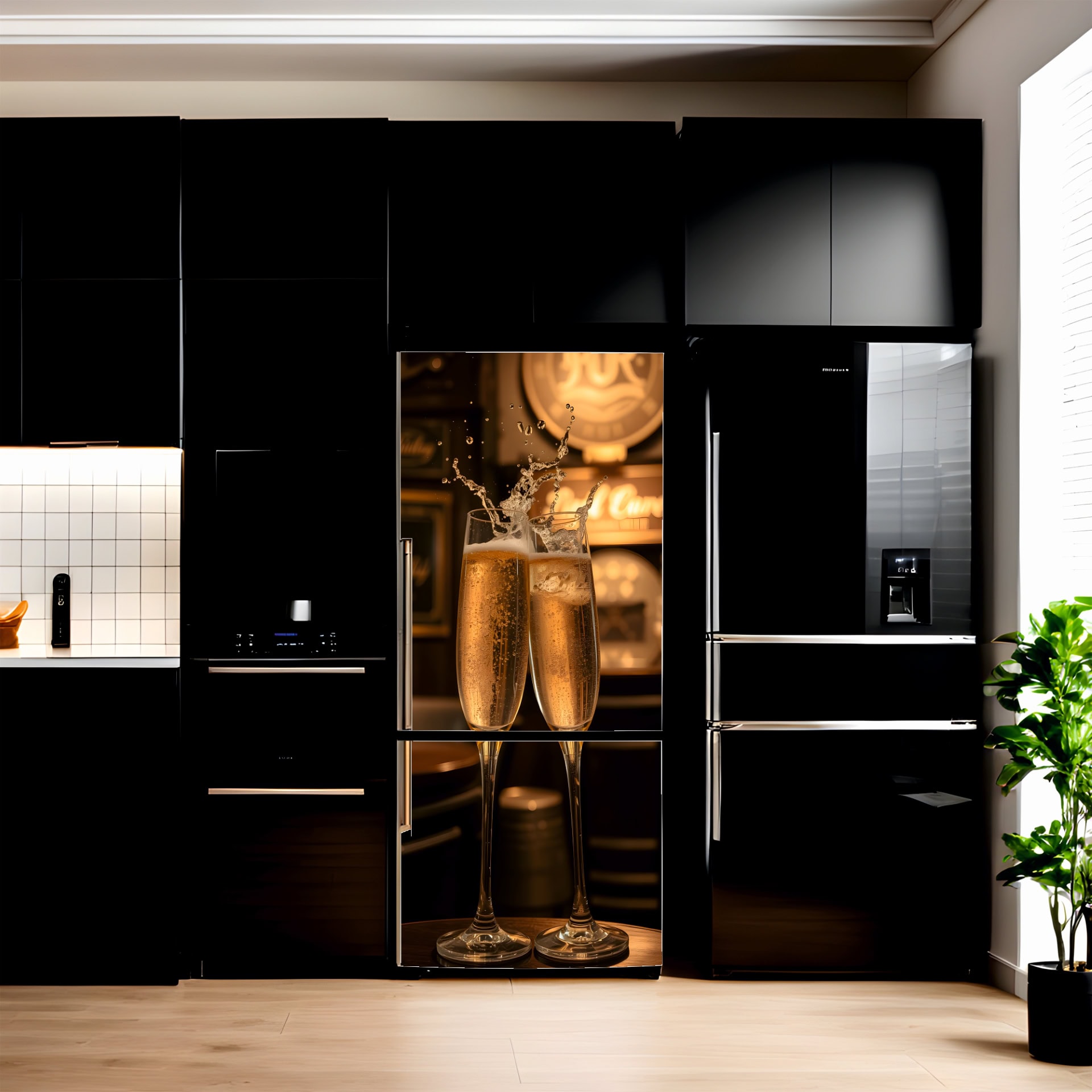 AVX-FR33.jpg Folie imprimata color pentru decor Frigider, dimensiune 200 x 90cm, model: AVX-FR33 - imagine 1