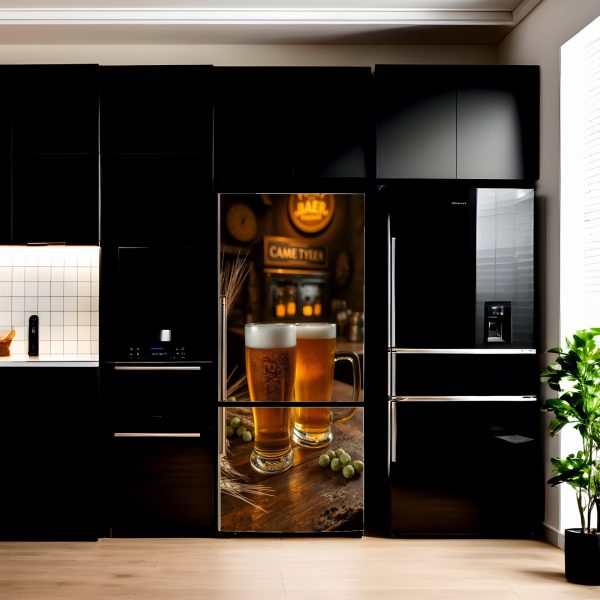 Folie imprimata color pentru decor Frigider, dimensiune 200 x 90cm, model: AVX-FR34