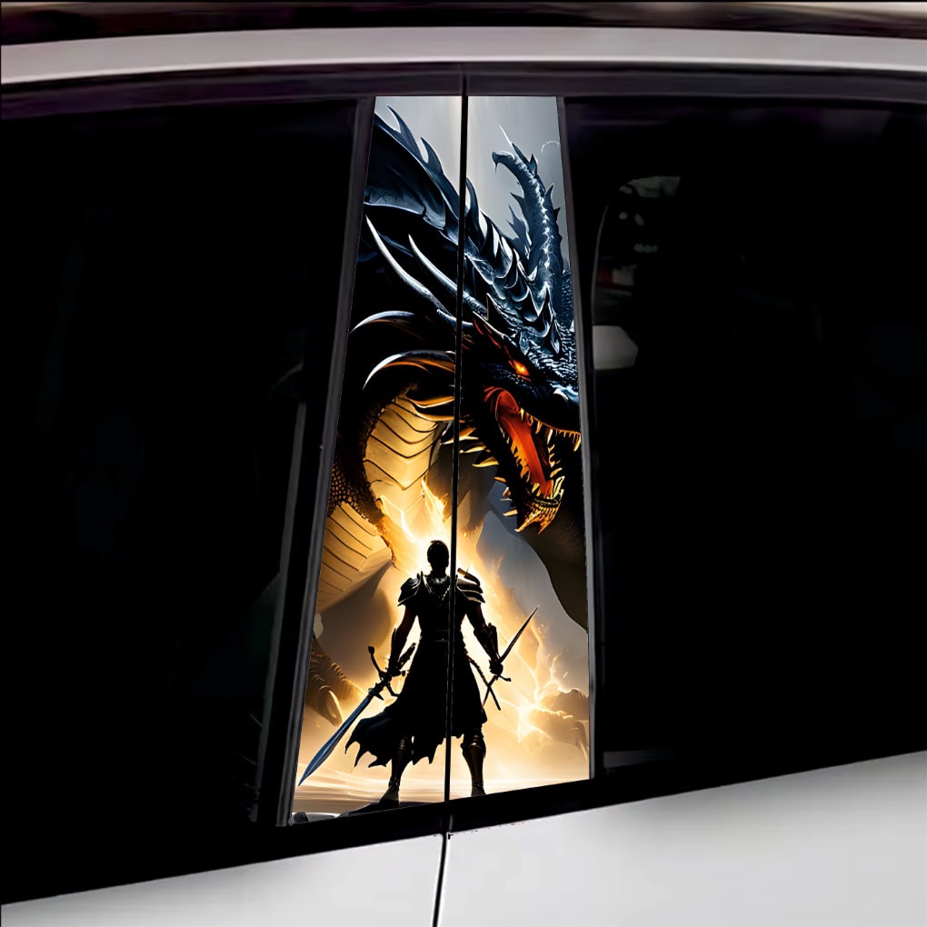 AVX-SSU-01.jpg Set 2 stickere decorative pentru stalpii usilor, print autoadeziv de inalta rezolutie, dimensine 2 buc x 50 x 22 cm , cod: AVX-SSU-01 - imagine 1