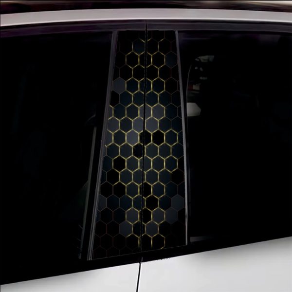 Set 2 stickere decorative pentru stalpii usilor, print autoadeziv de inalta rezolutie, dimensine 2 buc x 50 x 22 cm , cod: AVX-SSU-04