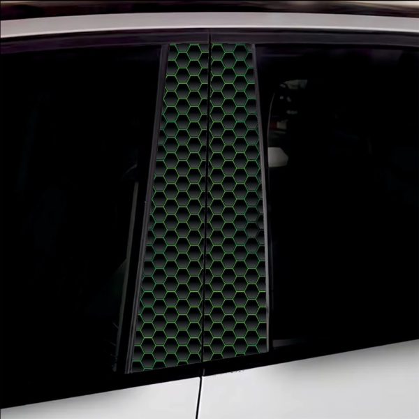 Set 2 stickere decorative pentru stalpii usilor, print autoadeziv de inalta rezolutie, dimensine 2 buc x 50 x 22 cm , cod: AVX-SSU-05