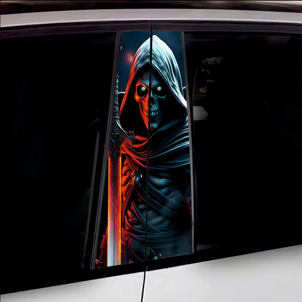 AVX-SSU-25.jpg Set 2 stickere decorative pentru stalpii usilor, print autoadeziv de inalta rezolutie, dimensine 2 buc x 50 x 22 cm , cod: AVX-SSU-25 - imagine 1