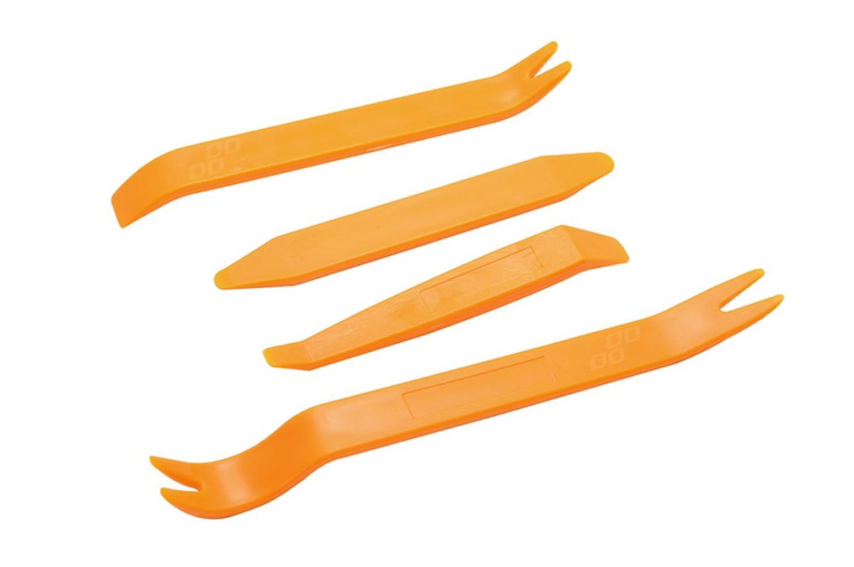 Set 4 buc. cleme extractoare pentru demontat tapiterie auto - imagine 2