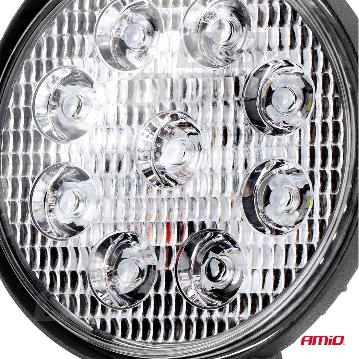 Proiector LED pentru Off-Road, ATV, SSV, culoare 6500K, LED FLOOD, 27W, tensiune 9 - 36V, diametru Ø110 mm - imagine 5