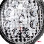Proiector LED pentru Off-Road, ATV, SSV, culoare 6500K, LED FLOOD, 27W, tensiune 9 - 36V, diametru Ø110 mm - imagine 5