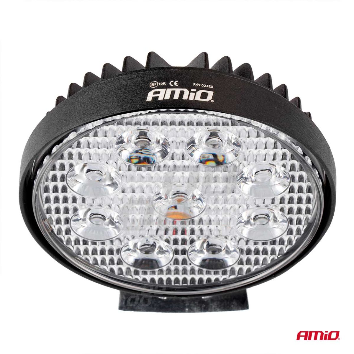 Proiector LED pentru Off-Road, ATV, SSV, culoare 6500K, LED FLOOD, 27W, tensiune 9 - 36V, diametru Ø110 mm - imagine 6
