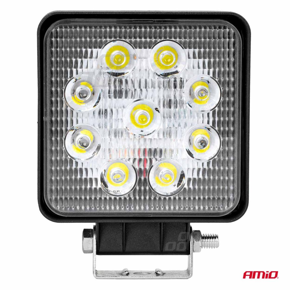 Proiector LED pentru Off-Road, ATV, SSV, culoare 6500K, LED FLOOD,, tensiune 9 - 36V, dimensiune, 110 x 110 mm - imagine 3