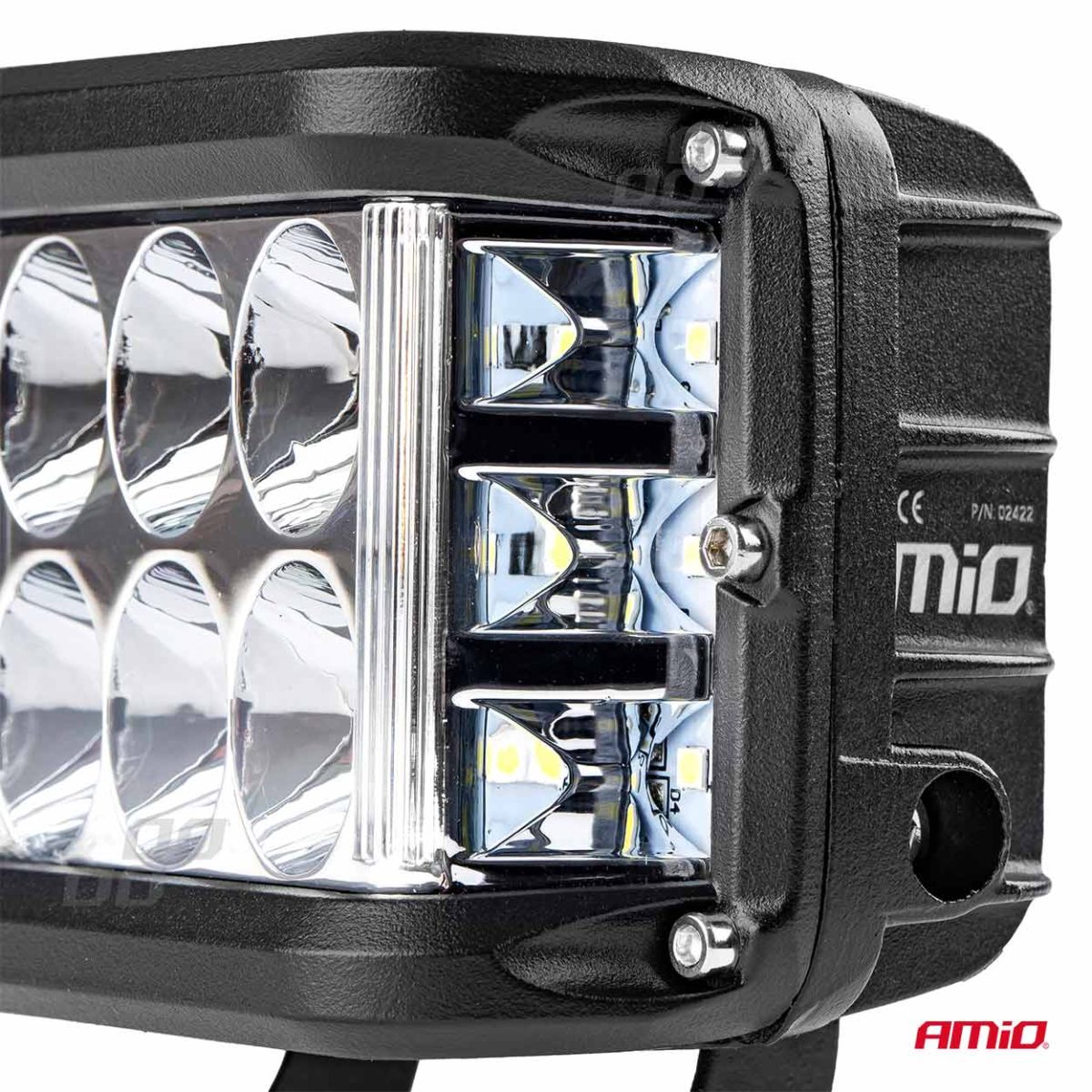 Proiector LED pentru Off-Road, ATV, SSV, culoare 6500K, cu doua functii, tensiune 9 - 36V, dimensiune, 110 x 75 mm - imagine 4