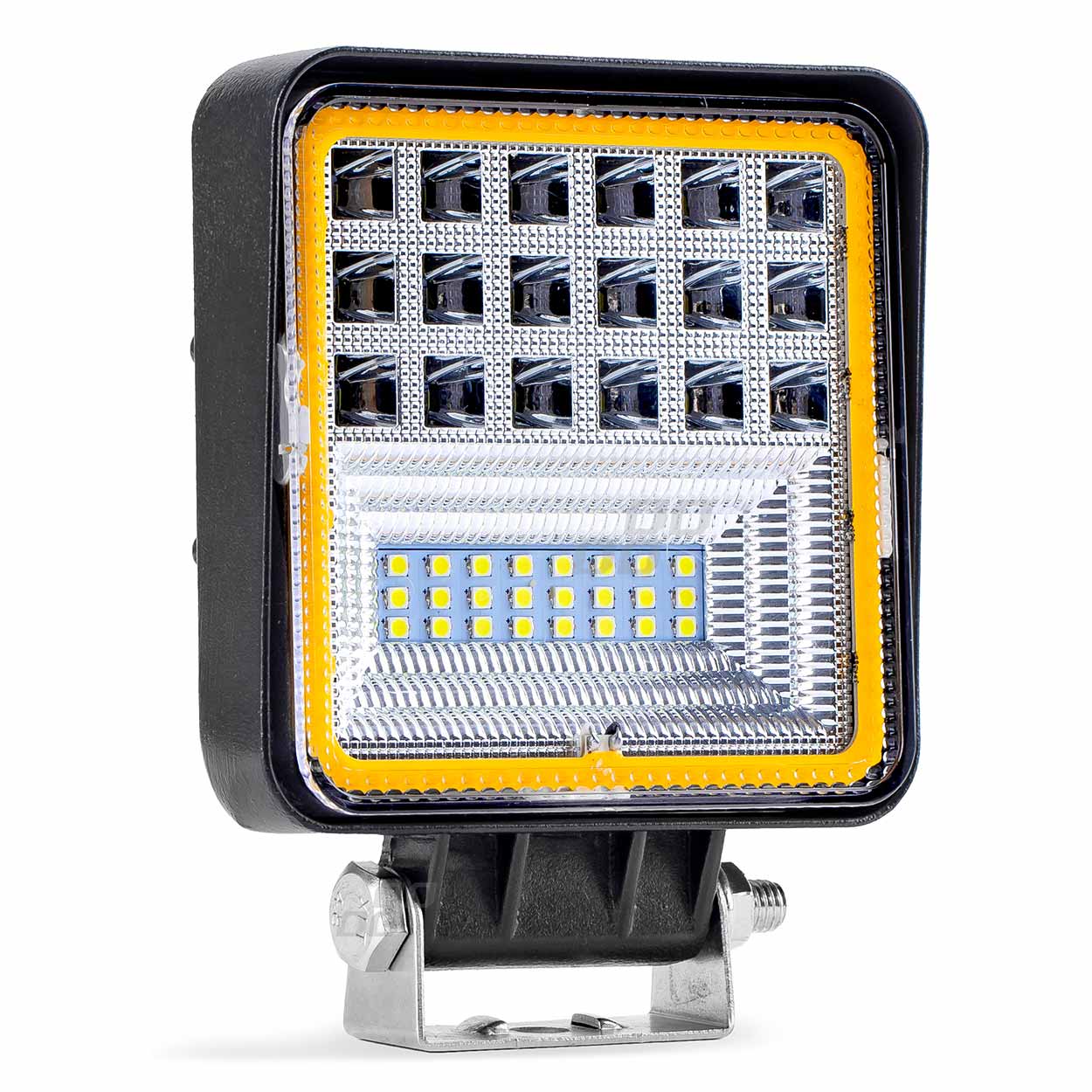 02426_01.jpg Proiector LED pentru Off-Road, ATV, SSV, cu functie de semnalizare, culoare 6500K, 3360 lm, tensiune 9 - 36V, dimensiuni 110 x 110 mm - imagine 1