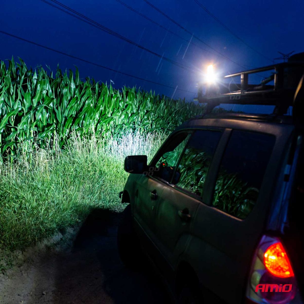 Proiector LED pentru Off-Road, ATV, SSV, cu functie de semnalizare, culoare 6500K, 3360 lm, tensiune 9 - 36V, dimensiuni 110 x 110 mm - imagine 3