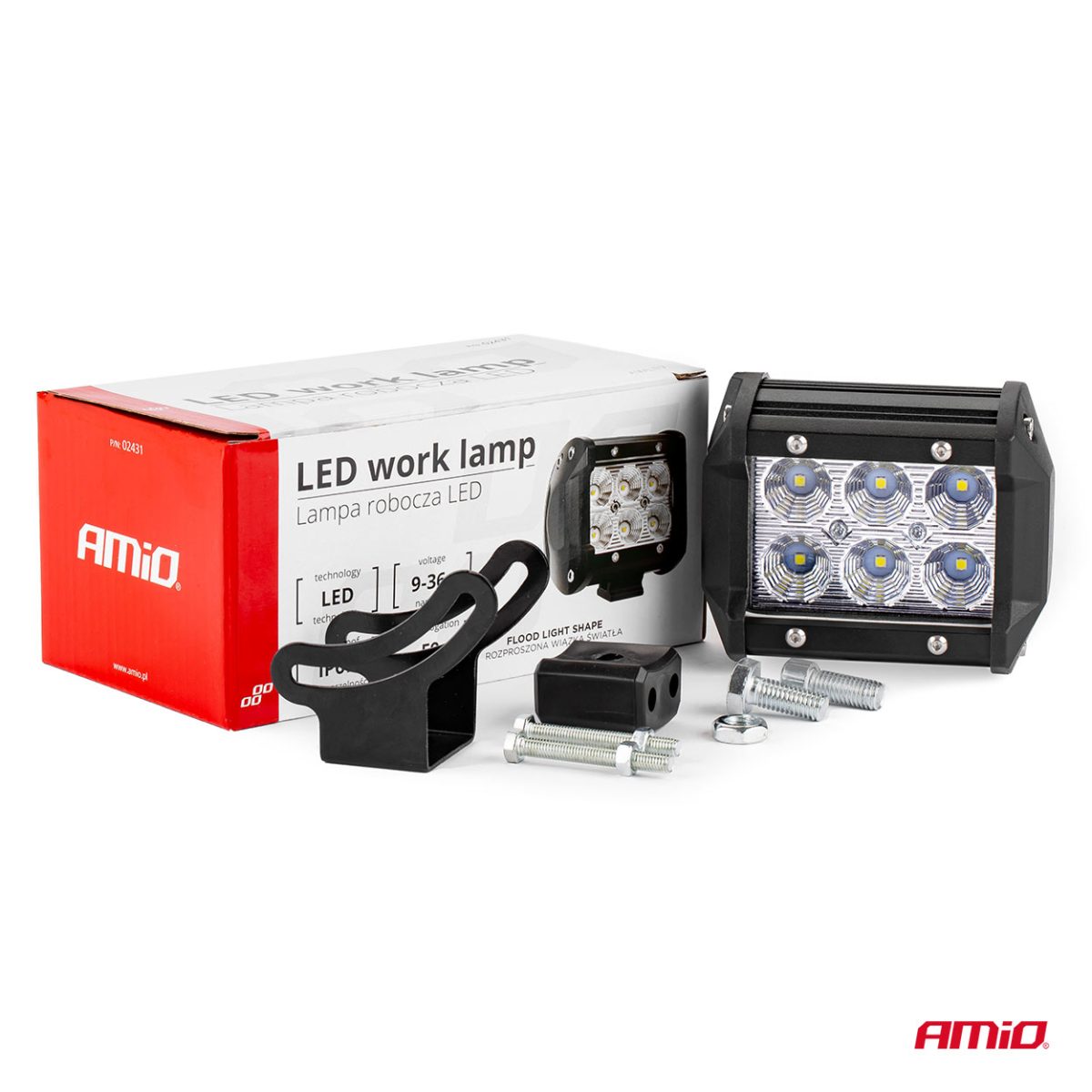 Proiector LED pentru Off-Road, ATV, SSV, culoare 6500K, 1440 lm, tensiune 9 - 36V, dimensiune 95 x 77 mm - imagine 12