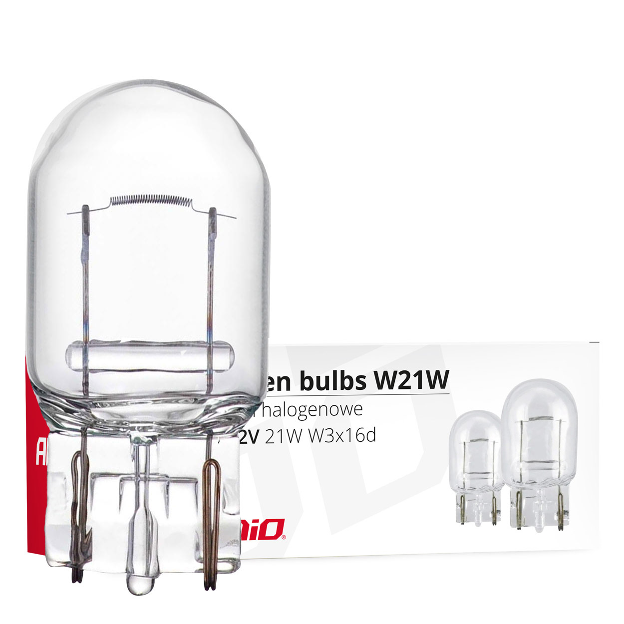 02551_1.jpg Set 10 becuri cu halogen T20, W21W, W3x16d, 12V - imagine 1
