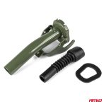 Palnie metalica detasabila pentru canistrele de 5L, 10L si 20L din tabla, culoare Verde - imagine 3