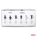 Set cleme - clipsuri reconditionare auto, 100 piese, diferite modele - imagine 9