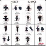 Set cleme - clipsuri reconditionare auto, 620 piese, diferite modele - imagine 7