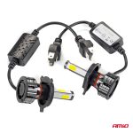 Instalatie LED COB 2Side AMiO, compatibil H4, destinat competitiilor auto sau off-road - imagine 6