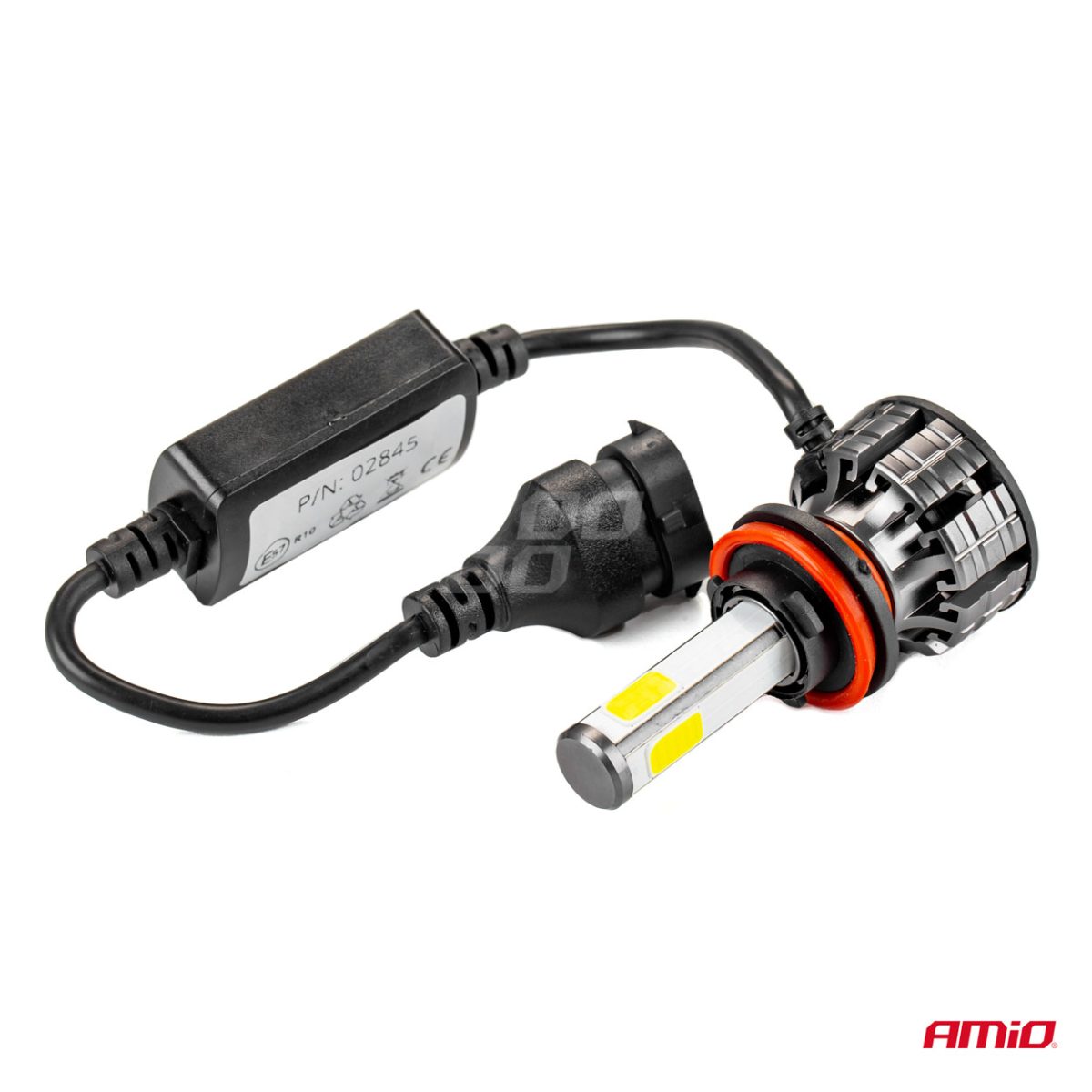 Instalatie LED COB 2Side AMiO, compatibil H9, H9, H11, destinat competitiilor auto sau off-road - imagine 6