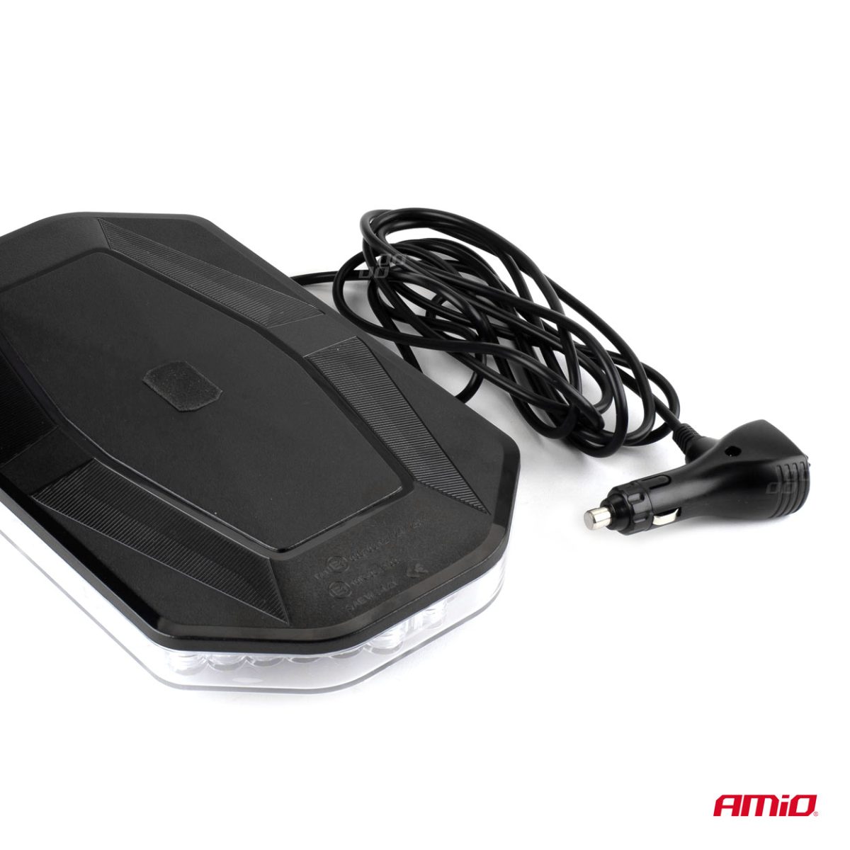 Rampa luminoasa girofar, culoare Orange, alimentare 12/24V, 48 LED-uri, protectie IP56, montaj cu magnet - imagine 7