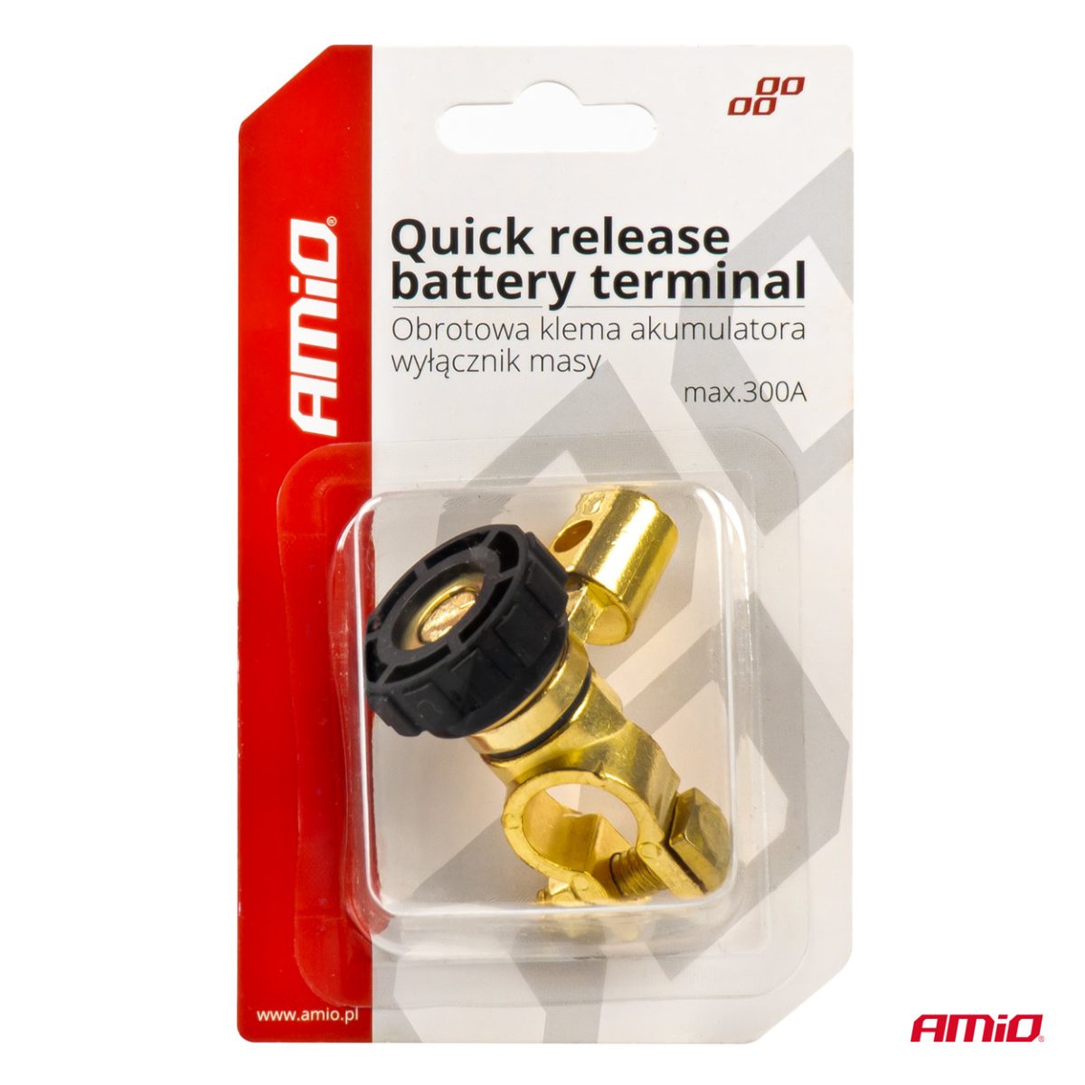 Comutator rotativ "Contact General" cu montaj pe borna bateriei, 12V - 24V - imagine 4