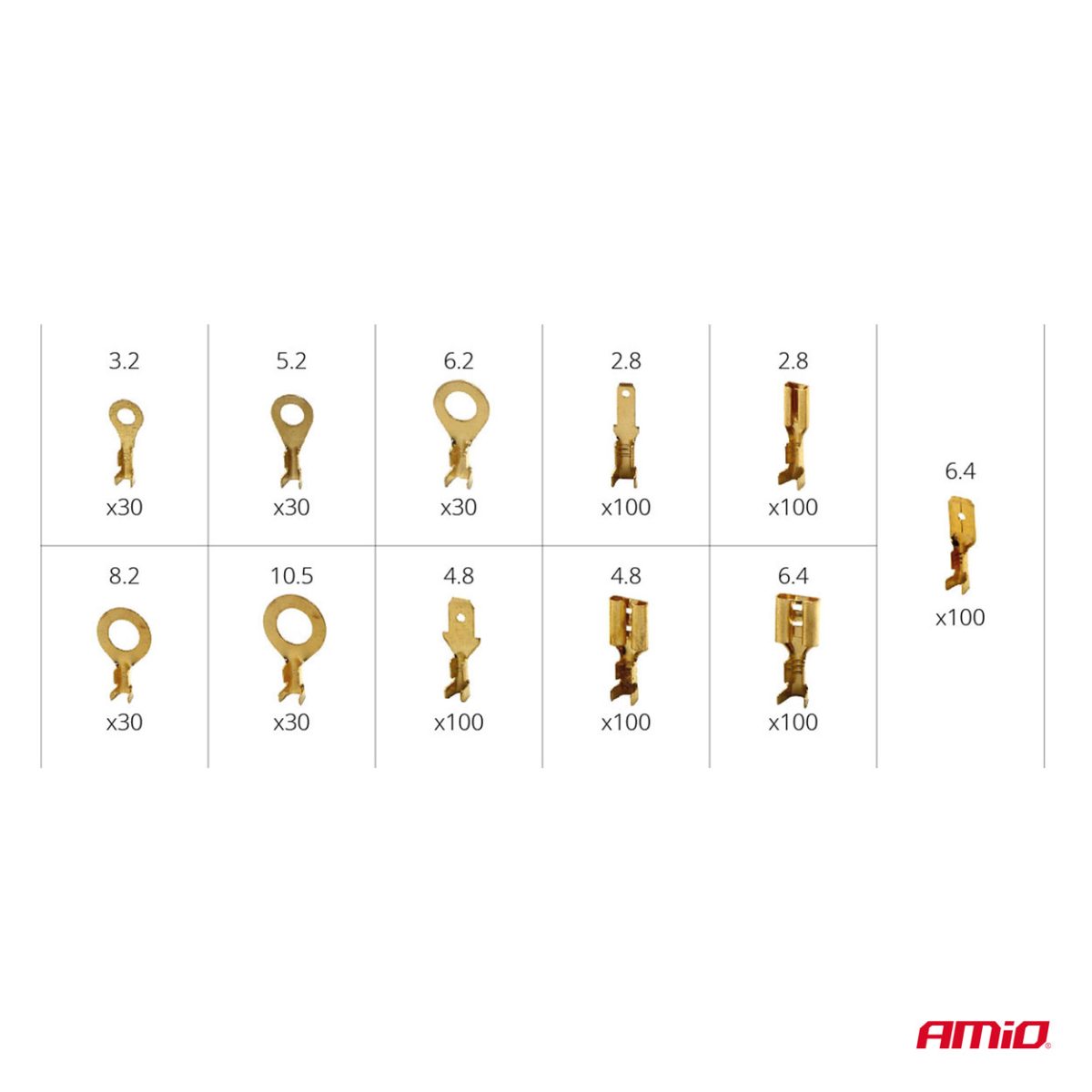 Set 750 conectori terminali pentru circuite electrice - imagine 4