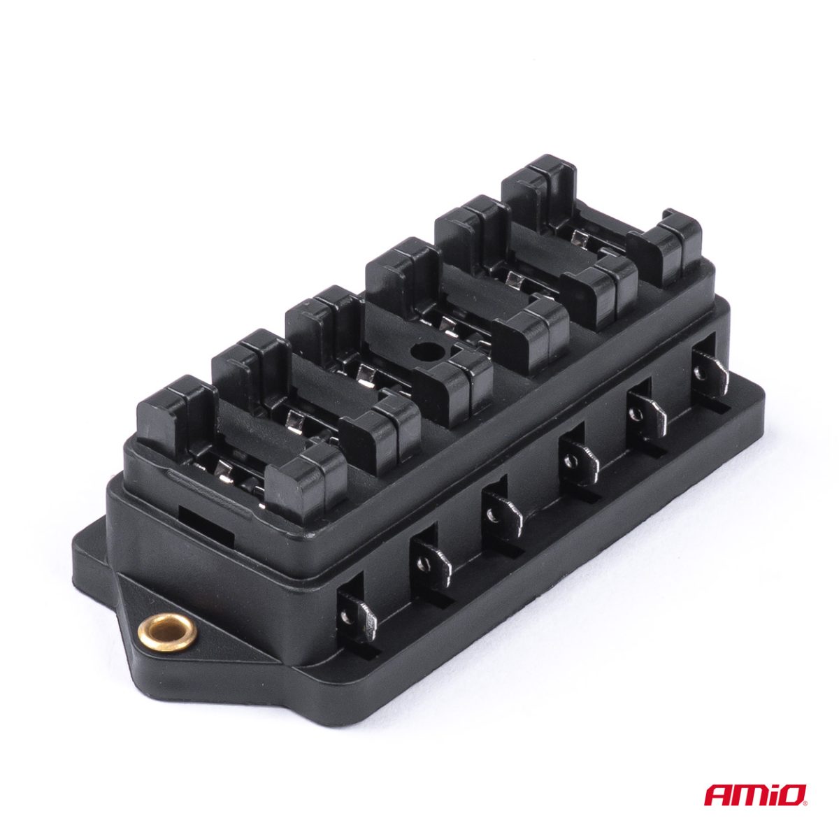 Cutie de sigurante ceramica, etansa, cu 6 socluri, 30A Max, destinatie auto, utilitare, camioane, remorci - imagine 2