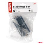 Cutie de sigurante ceramica, etansa, cu 6 socluri, 30A Max, destinatie auto, utilitare, camioane, remorci - imagine 5