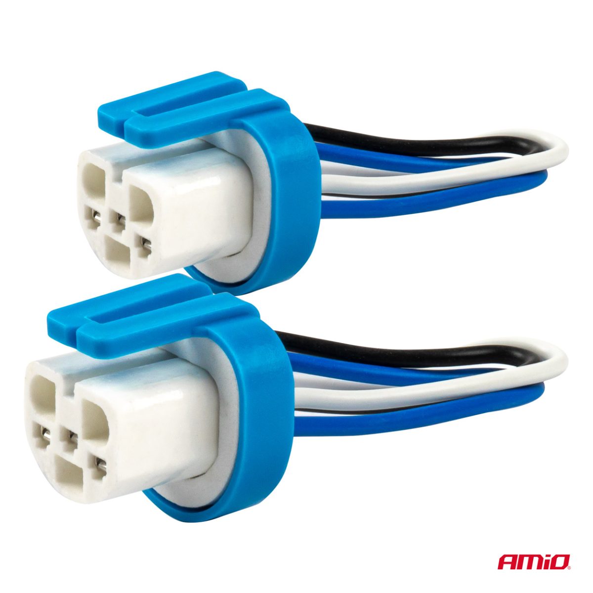 Set 2 mufe ceramice drepte, soclu HB1, HB5, rezistente termic - imagine 2