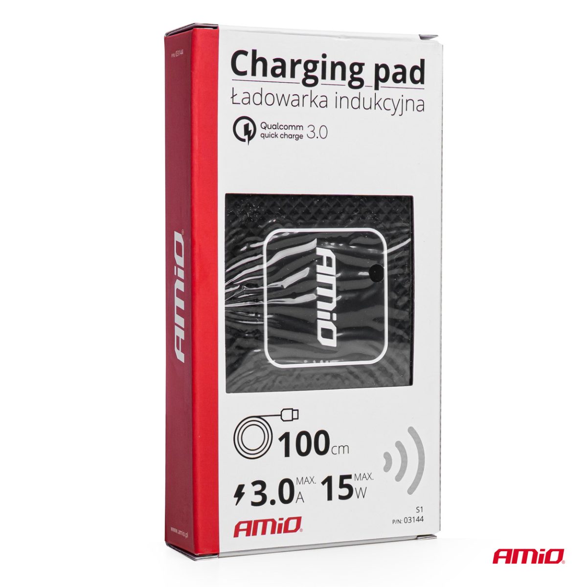 Incarcator auto wireless pentru telefon cu incarcare rapida, 15W - imagine 3