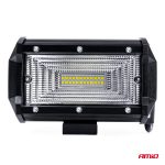 Proiector LED pentru Off-Road, ATV, SSV, putere 72W, culoare 6500K, tensiune 9-36V, dimensiuni 135 x 75 x 55 mm - imagine 3