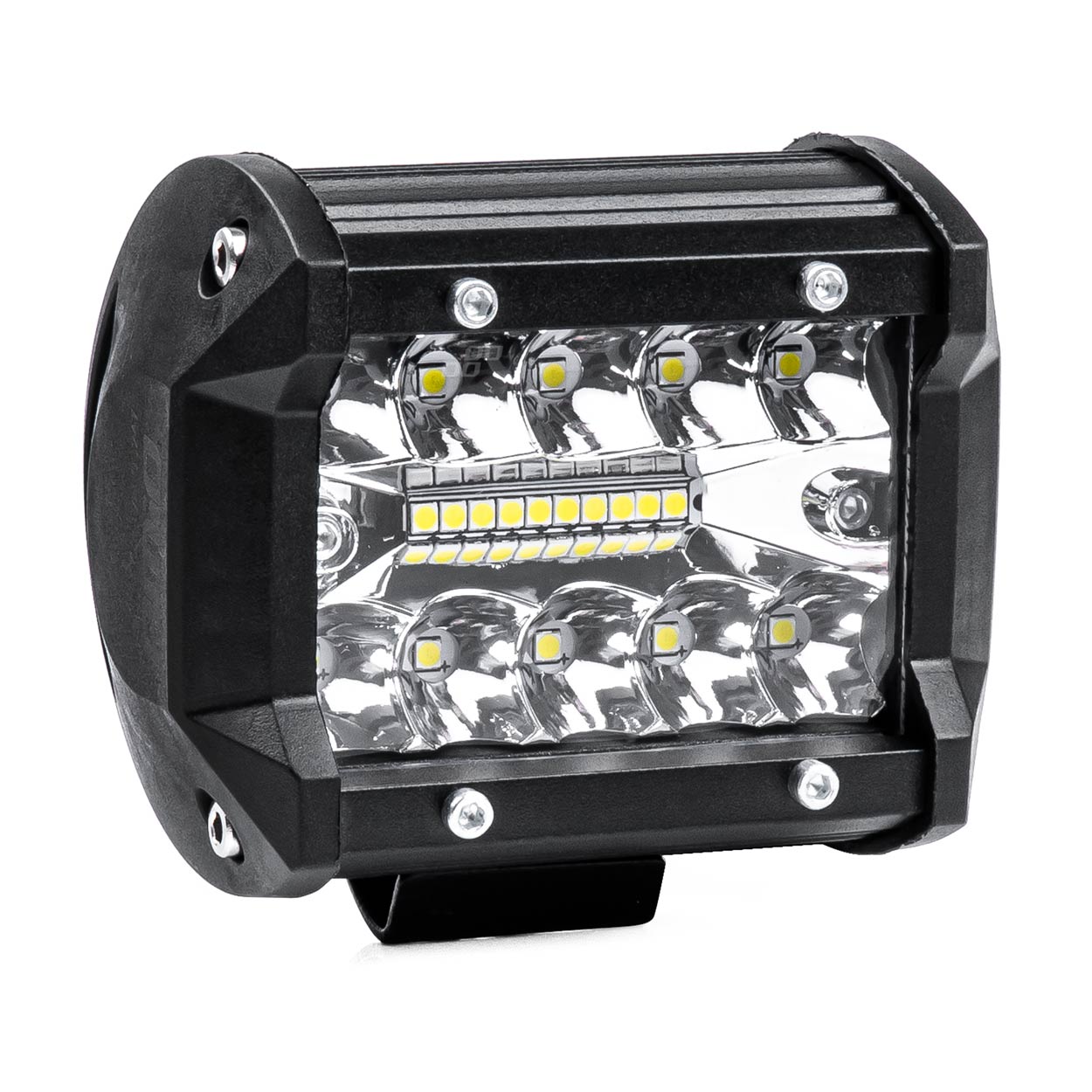 03247_01.jpg Proiector LED pentru Off-Road, ATV, SSV, putere 60W, culoare 6500K, tensiune 9-36V, dimensiuni 95 x 74 x 55 mm - imagine 1