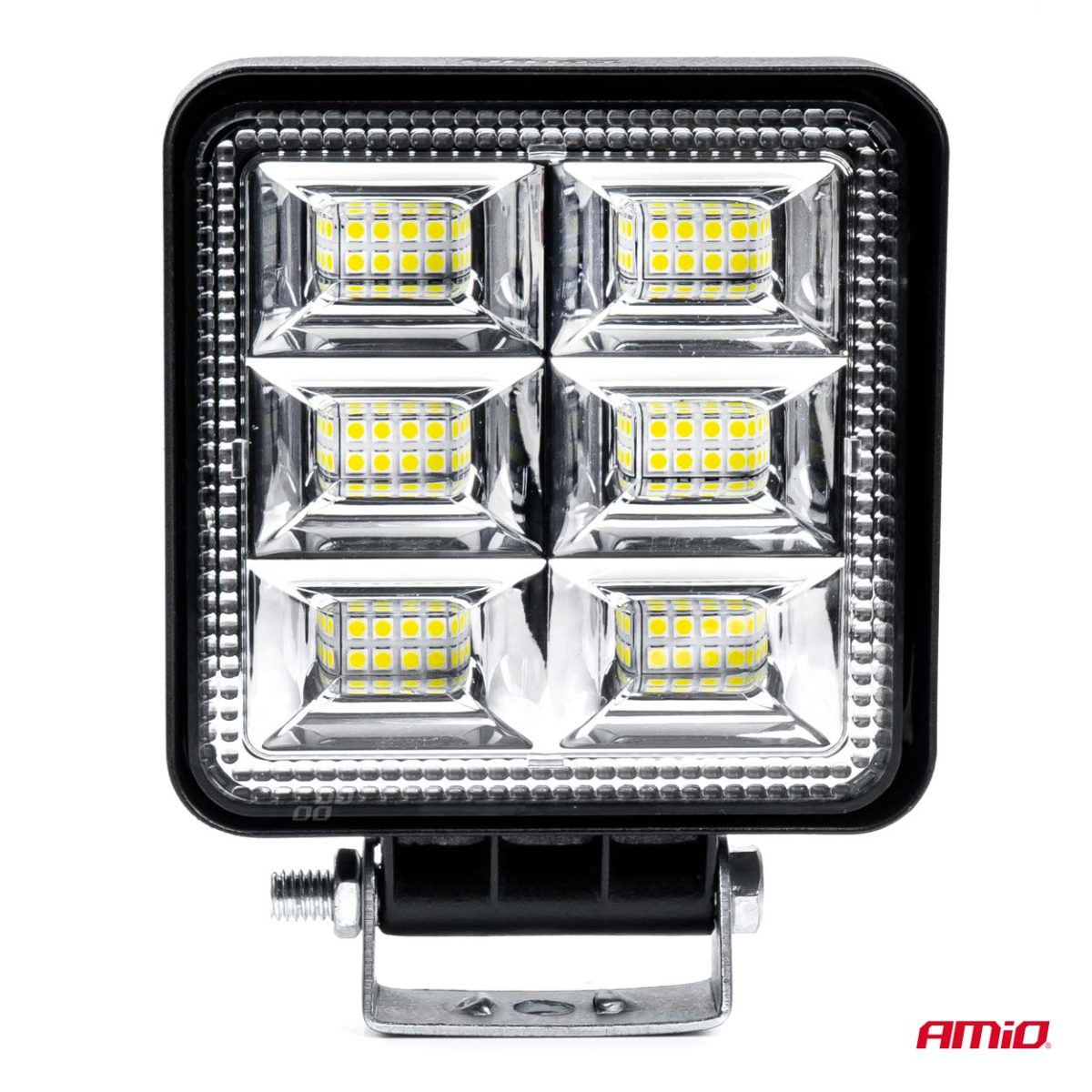 Proiector LED pentru Off-Road, ATV, SSV, putere 144W, culoare 6500K, tensiune 9-36V, dimensiuni 110 x 110 x 35 mm - imagine 3