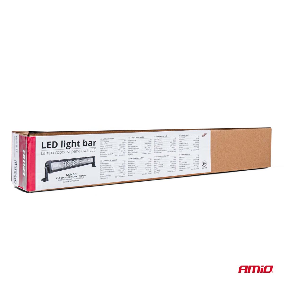 Proiector LED BAR model "CURBAT" pentru Off-Road, ATV, SSV, putere 324 W, culoare 6500K, tensiune 9-36V, dimensiuni 520 x 80 x 84 mm - imagine 6