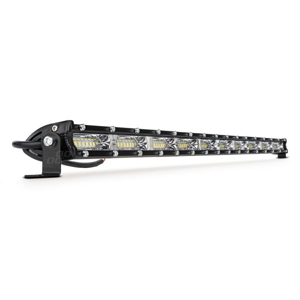 Proiector LED BAR model "SLIM" pentru Off-Road, ATV, SSV, putere 270W, culoare 6500K, tensiune 9-36V, dimensiuni 810 x 27 x 43 mm