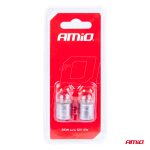 Set 2 becuri cu halogen, soclu R5W, BA15s, alimentare 12V - imagine 3