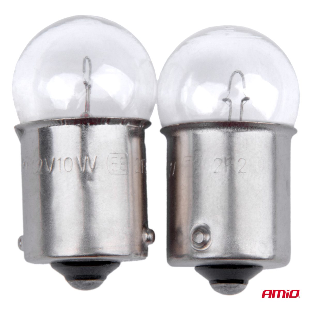 Set 2 becuri cu halogen, soclu R10W, BA15s, alimentare 12V - imagine 3