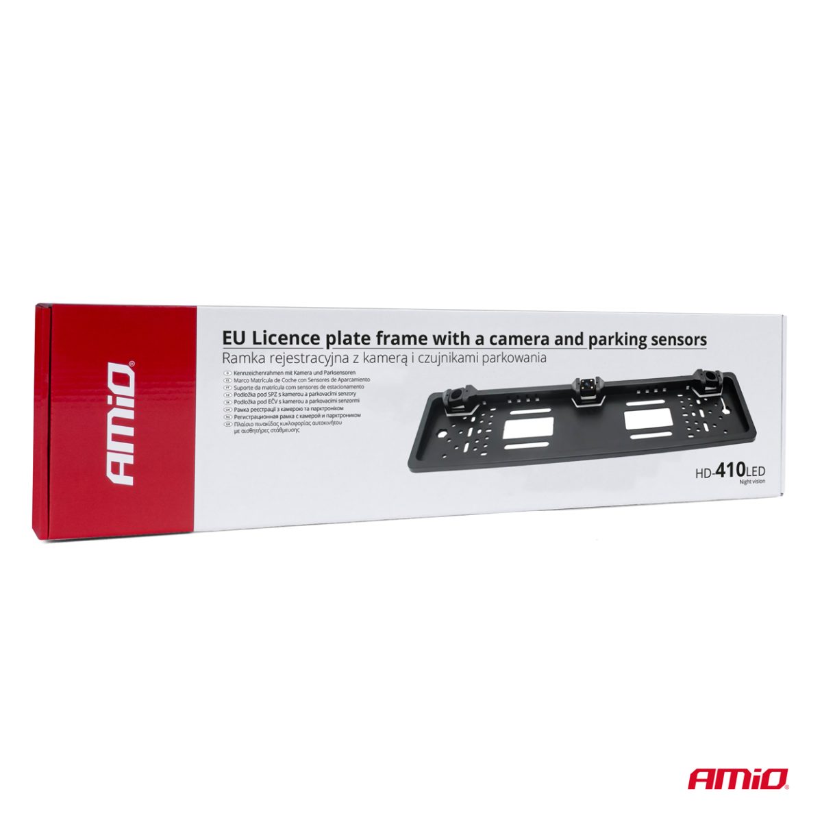 Suport numar inmatriculare cu Camera Video Night Vision si 2 senzori de parcare - imagine 11