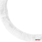 Husa volan Pufoasa, calduroasa, culoare Alba, marime M (37-39cm) AVX-AM03566 - imagine 4