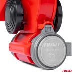 Claxon Bitonal Profesional cu compresor incorporat, model "Extra Loud" pana la 118 dB, tensiune alimentare 12V - imagine 3