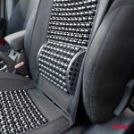 Husa scaun auto cu bile de masaj si suport lombar, dimensiuni 97 x 44 cm, culoare Neagra - imagine 3