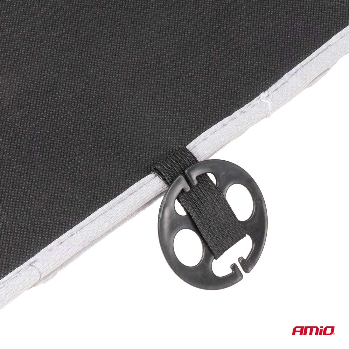 Husa scaun auto cu bile de masaj si suport lombar, dimensiuni 110 x 46 cm, culoare Gri - imagine 5