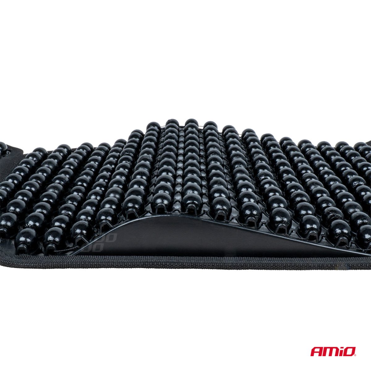 Husa scaun auto cu bile de masaj, suport lombar si tetiera, dimensiuni 126 x 44 cm, culoare Neagra - imagine 7