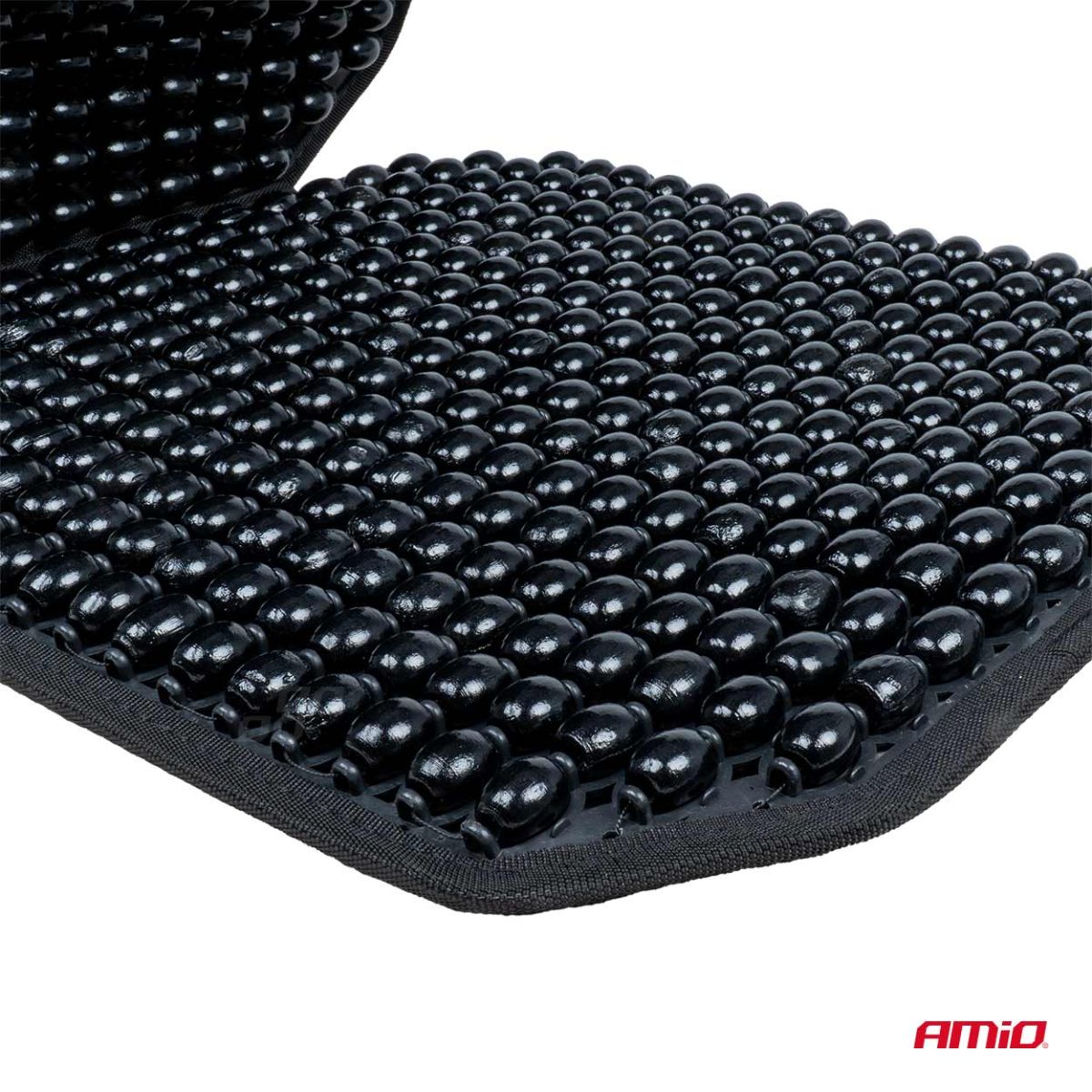 Husa scaun auto cu bile de masaj, suport lombar si tetiera, dimensiuni 126 x 44 cm, culoare Neagra - imagine 10